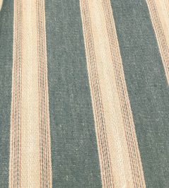 Callow Stripe Fabric by Ian Sanderson Denim Callow Stripe Fabric by Ian Sanderson Denim