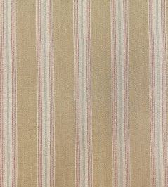 Callow Stripe Fabric by Ian Sanderson Cotswold Stone Callow Stripe Fabric by Ian Sanderson Cotswold Stone