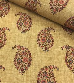 Jessamy Paisley Fabric by Ian Sanderson Jaipur Jessamy Paisley Fabric by Ian Sanderson Jaipur