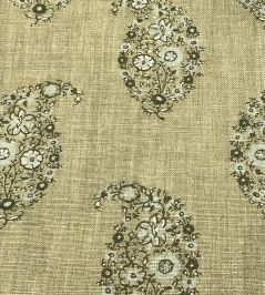 Jessamy Paisley Fabric by Ian Sanderson Catkin Jessamy Paisley Fabric by Ian Sanderson Catkin