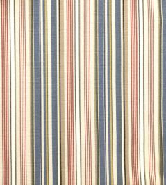 Pyjama Stripe Fabric by Ian Sanderson Mandarin Pyjama Stripe Fabric by Ian Sanderson Mandarin