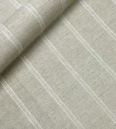 Gabriel Stripe Fabric by Ian Sanderson Natural Gabriel Stripe Fabric by Ian Sanderson Natural
