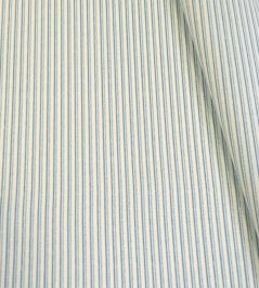 Flo Stripe Fabric by Ian Sanderson Alpine Blue Flo Stripe Fabric by Ian Sanderson Alpine Blue