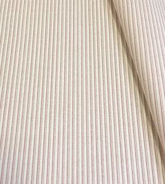 Flo Stripe Fabric by Ian Sanderson Shrimp Flo Stripe Fabric by Ian Sanderson Shrimp