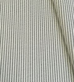 Flo Stripe Fabric by Ian Sanderson Charcoal Flo Stripe Fabric by Ian Sanderson Charcoal
