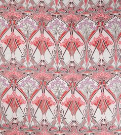 Ianthe Bloom Multi in Ladbroke Linen Fabric by Liberty Lacquer Ianthe Bloom Multi in Ladbroke Linen Fabric by Liberty Lacquer