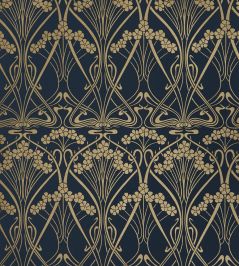 Ianthe Mono Wallpaper by Liberty Lapis Ianthe Mono Wallpaper by Liberty Lapis