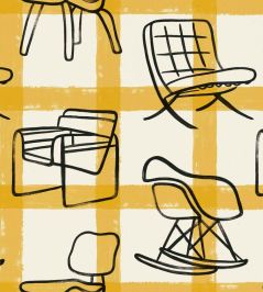 Iconicos Wallpaper by Coordonne Golden Iconicos Wallpaper by Coordonne Golden