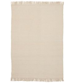 Idun Rug by Linie Design White Idun Rug by Linie Design White