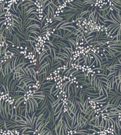 Idun Wallpaper by Sandberg Classic Blue Idun Wallpaper by Sandberg Classic Blue
