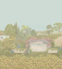 Idyll Mural by Cole & Son Honey Citrine Idyll Mural by Cole & Son Honey Citrine