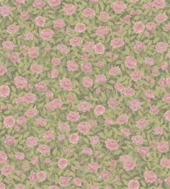 Idyll Roses Linen Union Fabric by Cole & Son Blush Idyll Roses Linen Union Fabric by Cole & Son Blush