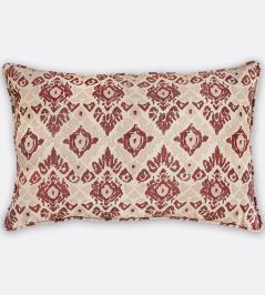 Ikat Pillow 16 x 24" by Barneby Gates Red/Pink Ikat Pillow 16 x 24" by Barneby Gates Red/Pink