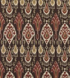 Ikat Bokhara Fabric by GP & J Baker Espresso Ikat Bokhara Fabric by GP & J Baker Espresso