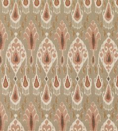 Ikat Bokhara Fabric by GP & J Baker Neutral Ikat Bokhara Fabric by GP & J Baker Neutral