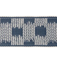 Ikat Border Trimming by Villa Nova Indigo Ikat Border Trimming by Villa Nova Indigo