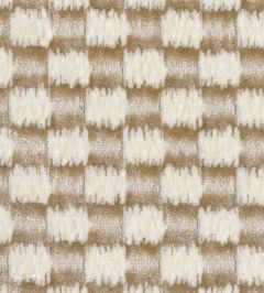 Ikat Checks Fabric by JORO J1-Latte/Ecru Ikat Checks Fabric by JORO J1-Latte/Ecru