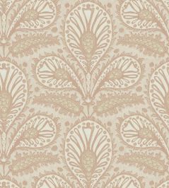Ikat Clover Wallpaper by Josephine Munsey Plaster Pink Ikat Clover Wallpaper by Josephine Munsey Plaster Pink