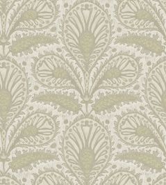 Ikat Clover Wallpaper by Josephine Munsey Sage Ikat Clover Wallpaper by Josephine Munsey Sage