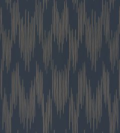 Ikat Wallpaper by Langelid Von Bromssen Midnight Blue Ikat Wallpaper by Langelid Von Bromssen Midnight Blue