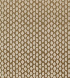Ikat Spot Fabric by Zoffany Antique/Gold Ikat Spot Fabric by Zoffany Antique/Gold