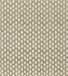 Ikat Spot Fabric by Zoffany Stone Ikat Spot Fabric by Zoffany Stone