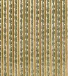 Ikat Stripe Fabric by Marvic Honey/Celadon Ikat Stripe Fabric by Marvic Honey/Celadon