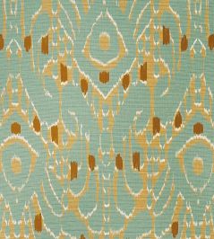 Ikati Fabric by Lelievre Celadon Ikati Fabric by Lelievre Celadon