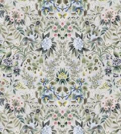 Ikebana Damask Fabric by Designers Guild Eau De Nil Ikebana Damask Fabric by Designers Guild Eau De Nil
