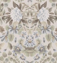 Ikebana Damask Wallpaper by Designers Guild Eau De Nil Ikebana Damask Wallpaper by Designers Guild Eau De Nil