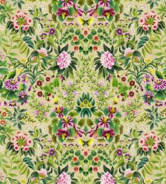 Ikebana Damask Fabric by Designers Guild Fuchsia Ikebana Damask Fabric by Designers Guild Fuchsia
