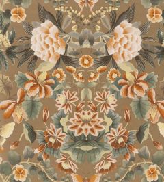 Ikebana Damask Wallpaper by Designers Guild Gold Ikebana Damask Wallpaper by Designers Guild Gold