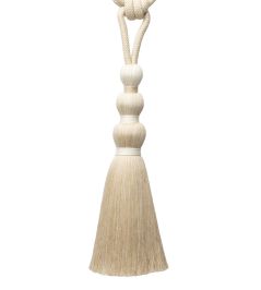 Ilana Single Tassel Tieback Trimming by Samuel & Sons Alabaster Ilana Single Tassel Tieback Trimming by Samuel & Sons Alabaster