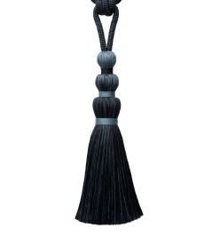 Ilana Single Tassel Tieback Trimming by Samuel & Sons Night Sky Ilana Single Tassel Tieback Trimming by Samuel & Sons Night Sky