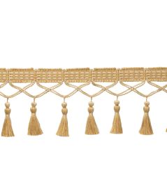 Ilana Tassel Fringe Trimming by Samuel & Sons Honey Ilana Tassel Fringe Trimming by Samuel & Sons Honey