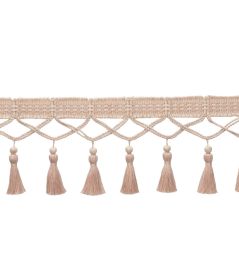 Ilana Tassel Fringe Trimming by Samuel & Sons Petal Ilana Tassel Fringe Trimming by Samuel & Sons Petal