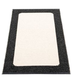 Ilda Rug by Pappelina Black/Vanilla Ilda Rug by Pappelina Black/Vanilla