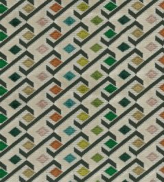 Ilaria Fabric by Osborne & Little Grass/Chartreuse/Brick Ilaria Fabric by Osborne & Little Grass/Chartreuse/Brick