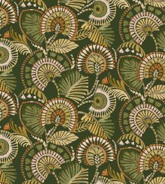 Imara Fabric by Arley House Olive Imara Fabric by Arley House Olive