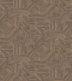 Imbrication Wallpaper by Casamance Sepia Imbrication Wallpaper by Casamance Sepia