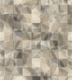 Impatto Wallpaper by Clarke & Clarke Charcoal/Linen Impatto Wallpaper by Clarke & Clarke Charcoal/Linen