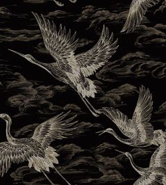 Imperial Ibis Wallpaper by Coordonne Onyx Imperial Ibis Wallpaper by Coordonne Onyx