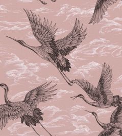 Imperial Ibis Wallpaper by Coordonne Rose Imperial Ibis Wallpaper by Coordonne Rose