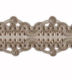 Imperiale Braid Trimming by Houles Nocciola Imperiale Braid Trimming by Houles Nocciola