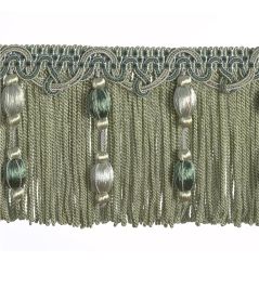 Imperiale Bullion Beaded Fringe Trimming by Houles Fresco Imperiale Bullion Beaded Fringe Trimming by Houles Fresco