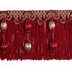 Imperiale Bullion Beaded Fringe Trimming by Houles Opera Imperiale Bullion Beaded Fringe Trimming by Houles Opera