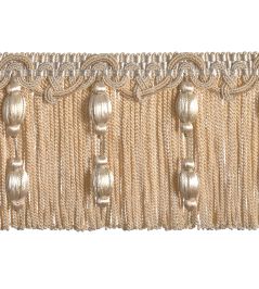 Imperiale Bullion Beaded Fringe Trimming by Houles Perla Imperiale Bullion Beaded Fringe Trimming by Houles Perla