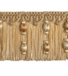 Imperiale Metal Bullion Beaded Fringe Trimming by Houles Madonnina Imperiale Metal Bullion Beaded Fringe Trimming by Houles Madonnina