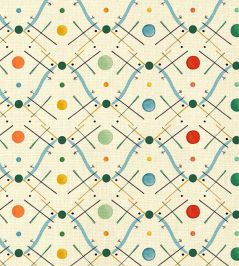 Improvisation number 1 Fabric by Ottoline Blue Improvisation number 1 Fabric by Ottoline Blue