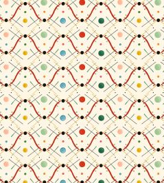 Improvisation number 1 Wallpaper by Ottoline Red Improvisation number 1 Wallpaper by Ottoline Red